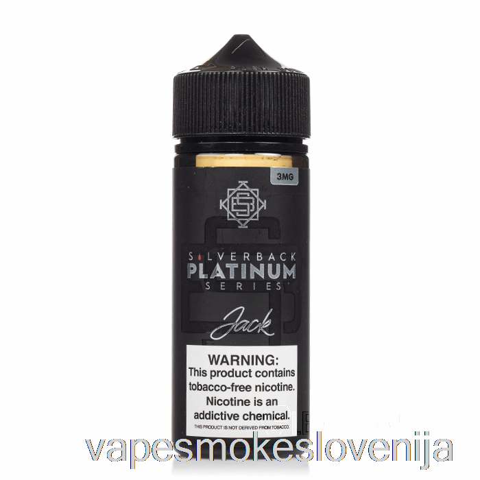 Vape Petrol Jack - Silverback Platinum Series - 120ml 6mg